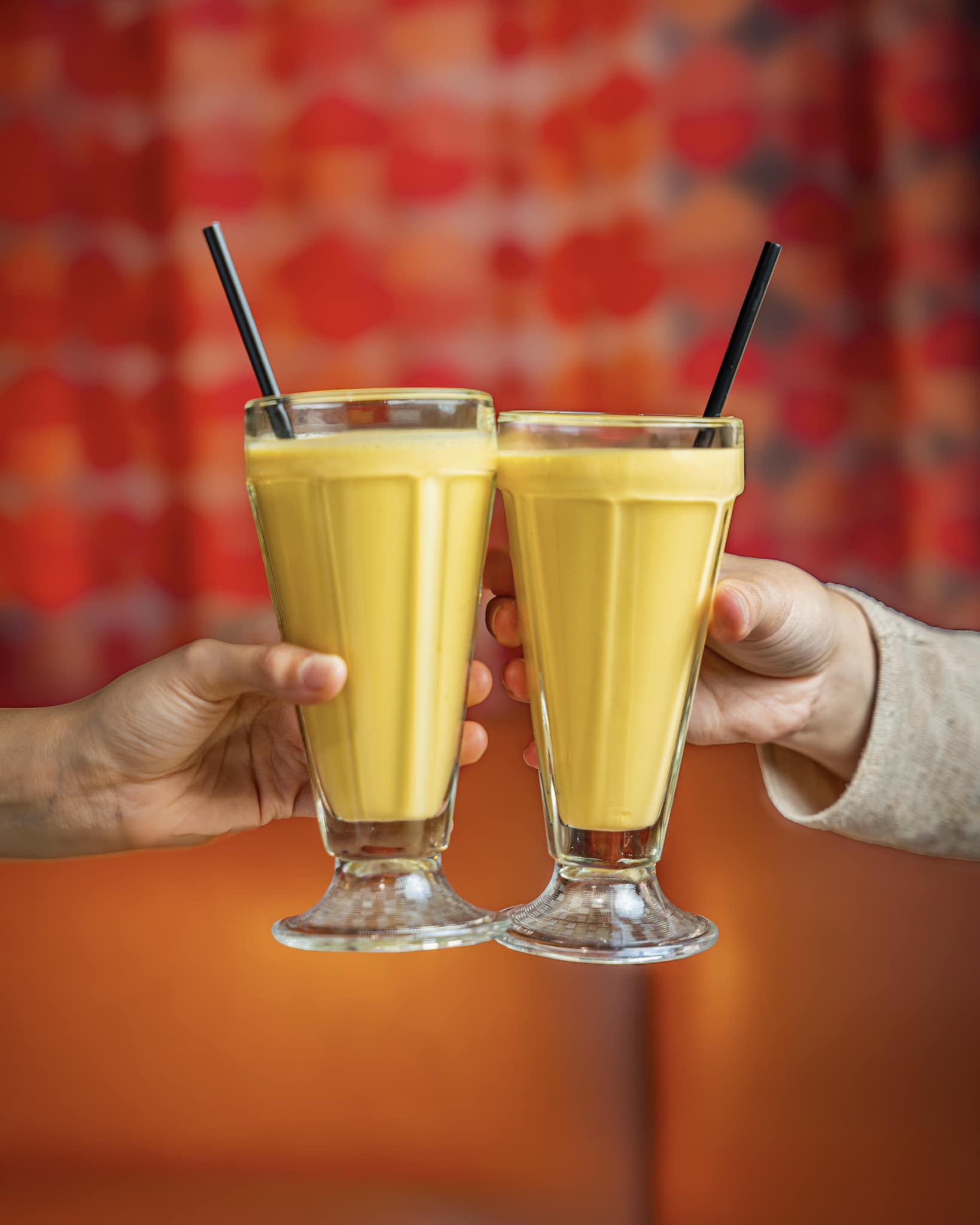 Try Mango Lassi At India Palace